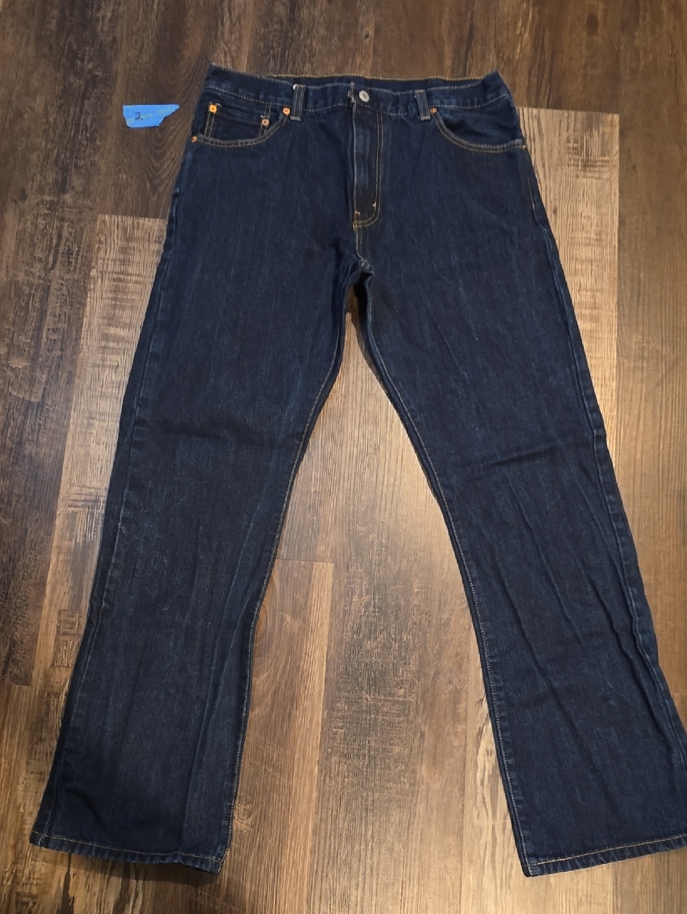 Levi's Dark Blue Denim Jeans, 517 boot cut jeans, sz 36x34